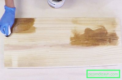 Staining boards