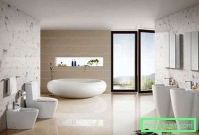 fantastisk-hvitt-glass-moderne-design-enkelt-bad-dekor-ideer-badekar-vegg-glass-vegg-speil-kraner-toalett-sete-flytende-håndkle-at-bad-med-små-bad-remodel- også-bad-utforming