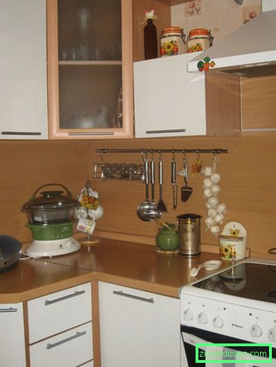 Rails for kjøkkenet: Hvordan velge og installere (bilde)